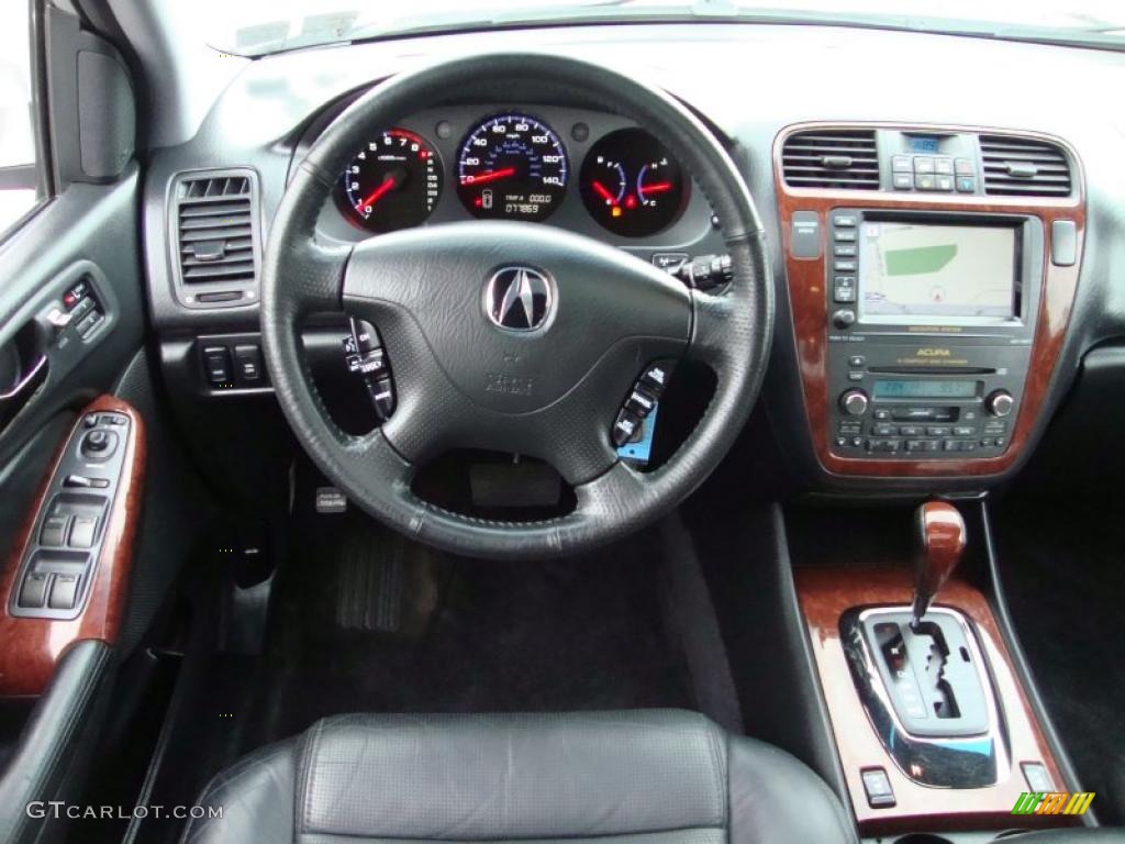2004 Acura MDX Touring Ebony Dashboard Photo #44570805