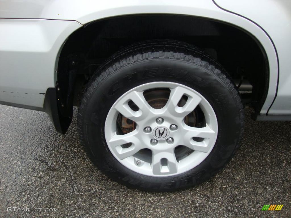 2004 MDX Touring - Starlight Silver Metallic / Ebony photo #37