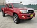 2007 Impulse Red Pearl Toyota Tacoma V6 SR5 PreRunner Double Cab  photo #1