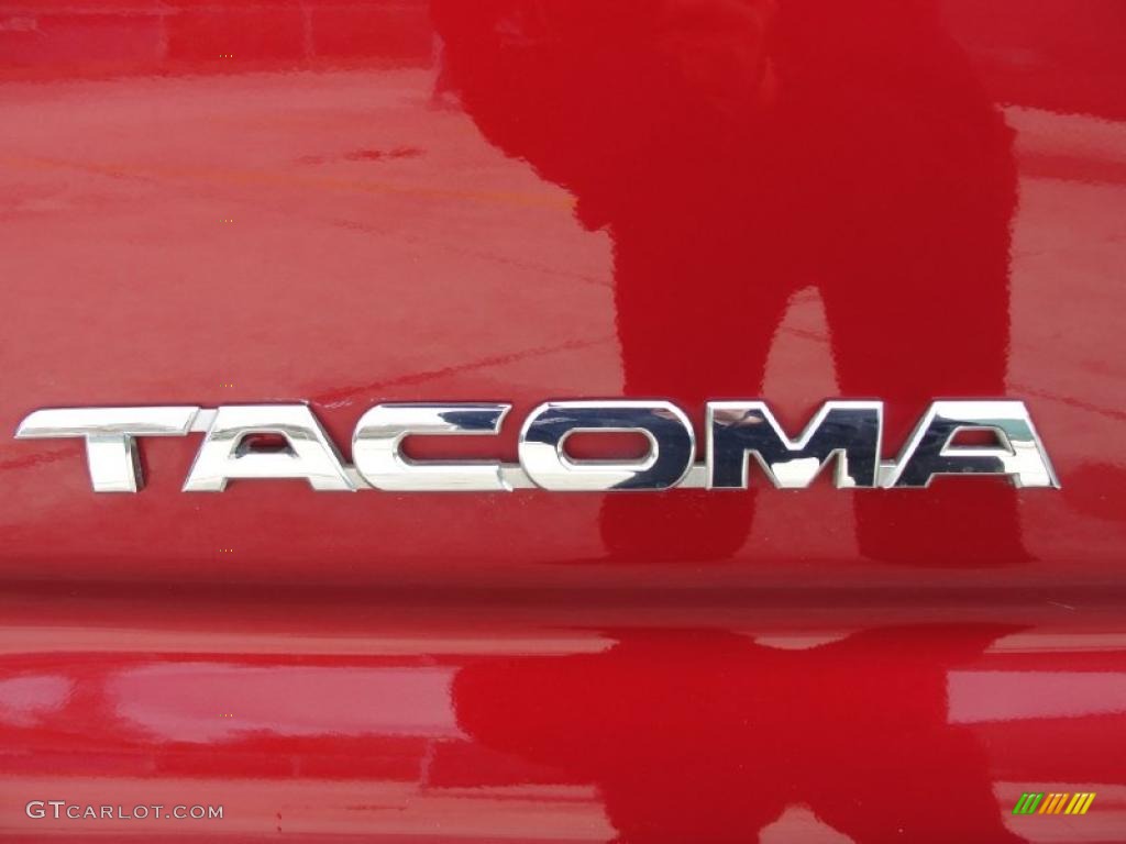 2007 Tacoma V6 SR5 PreRunner Double Cab - Impulse Red Pearl / Taupe photo #31