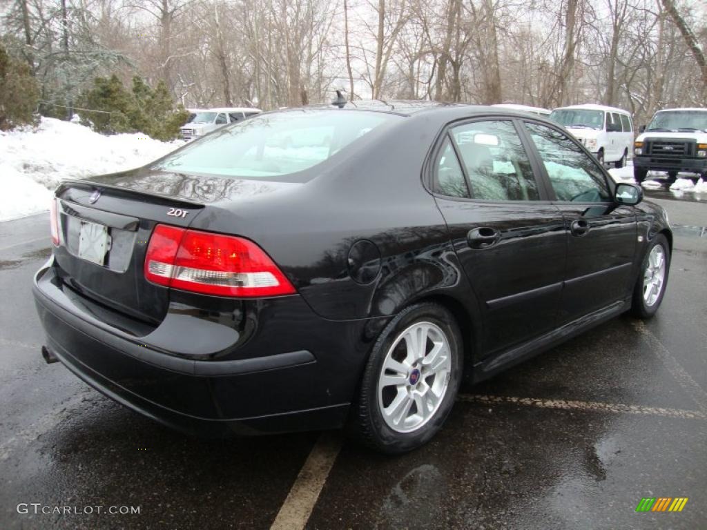 Black 2006 Saab 9-3 2.0T Sport Sedan Exterior Photo #44572073