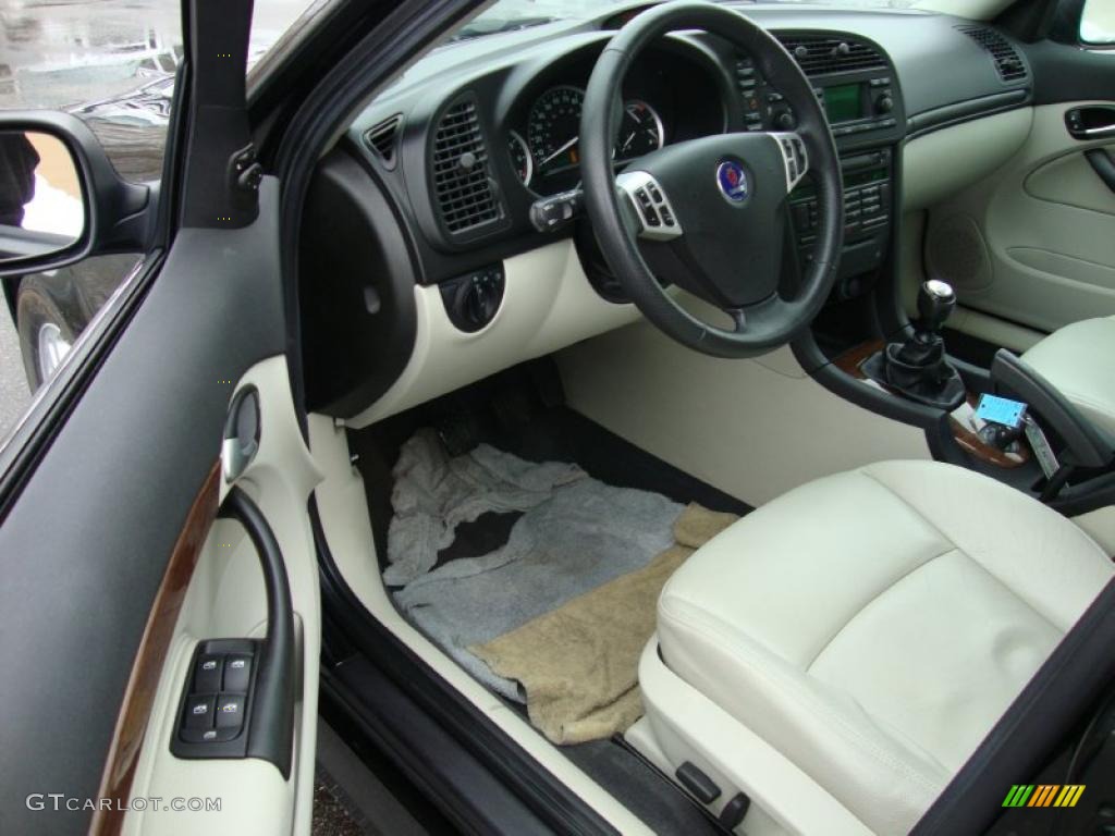 Parchment Interior 2006 Saab 9-3 2.0T Sport Sedan Photo #44572157