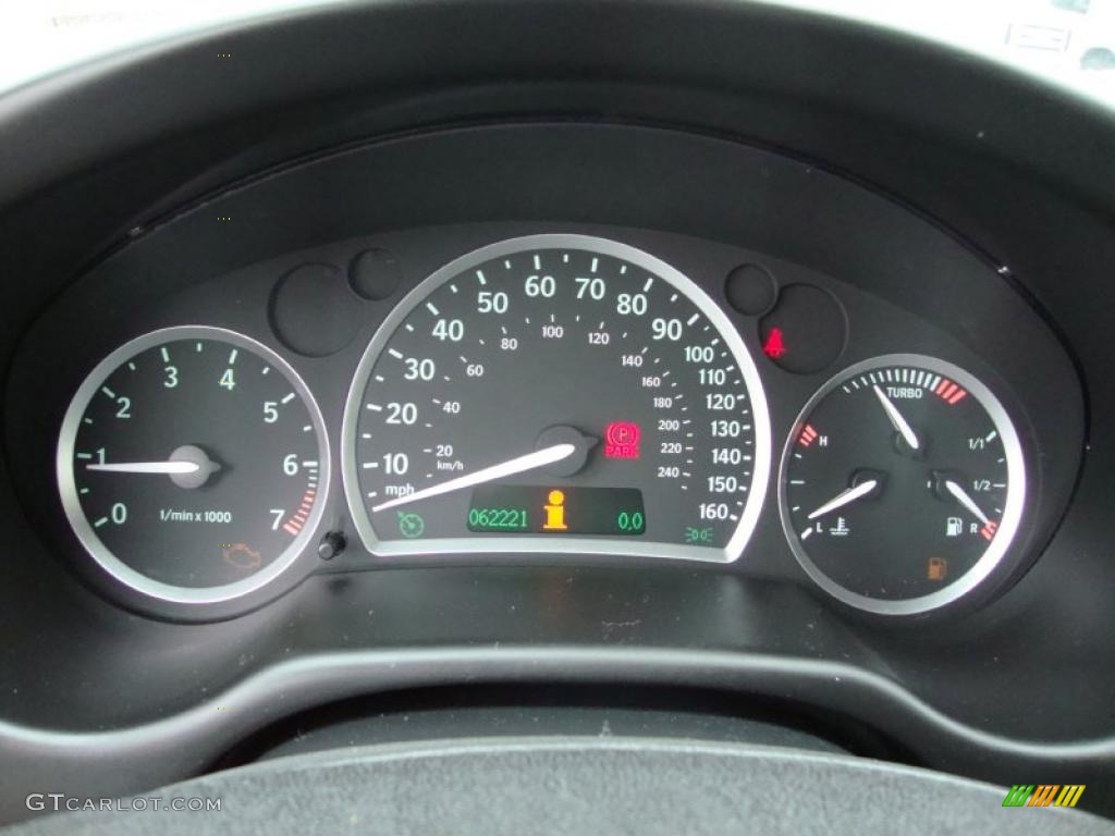 2006 Saab 9-3 2.0T Sport Sedan Gauges Photo #44572661