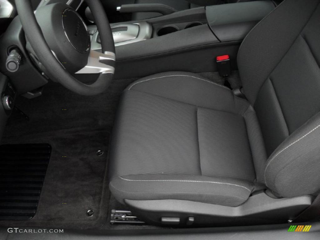 Black Interior 2010 Chevrolet Camaro LT Coupe Photo #44573233