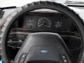 1990 Ford F150 Dark Charcoal Interior Steering Wheel Photo