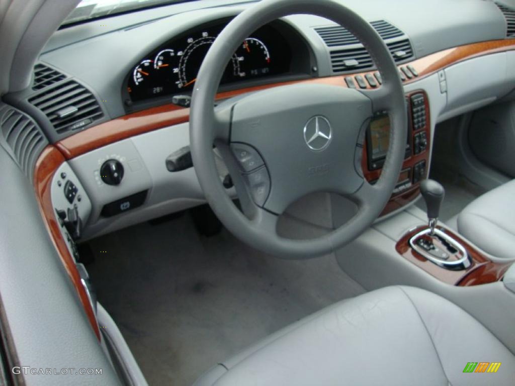 Ash Interior 2001 Mercedes-Benz S 430 Sedan Photo #44575401