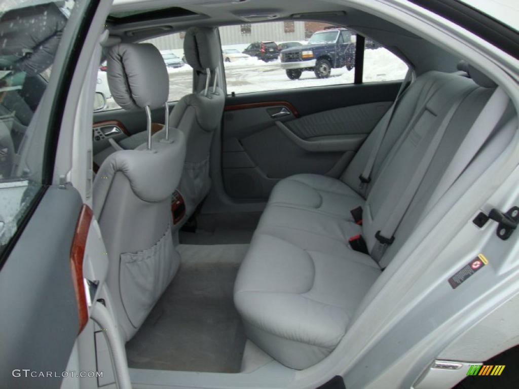 Ash Interior 2001 Mercedes-Benz S 430 Sedan Photo #44575657