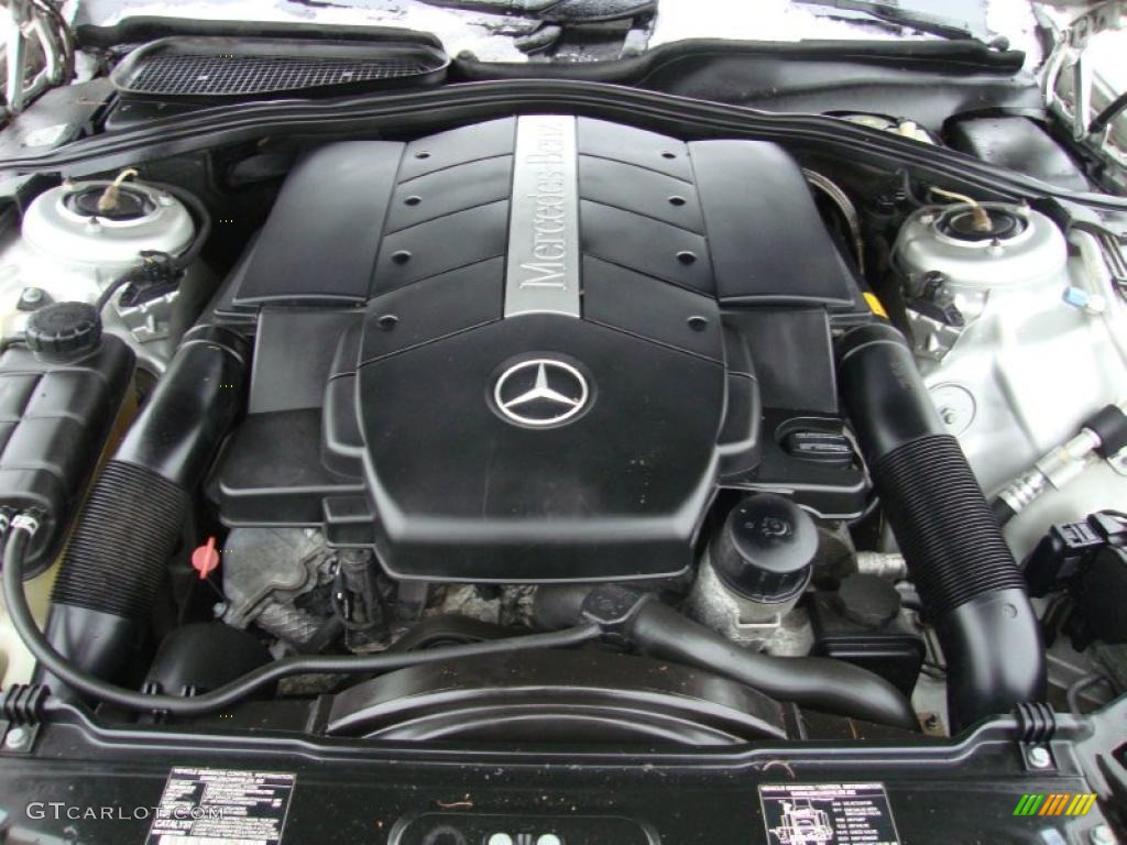 2001 Mercedes-Benz S 430 Sedan 4.3 Liter SOHC 24-Valve V8 Engine Photo #44575789