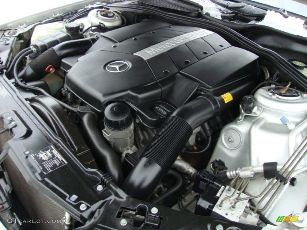 2001 Mercedes-Benz S 430 Sedan 4.3 Liter SOHC 24-Valve V8 Engine Photo #44575809