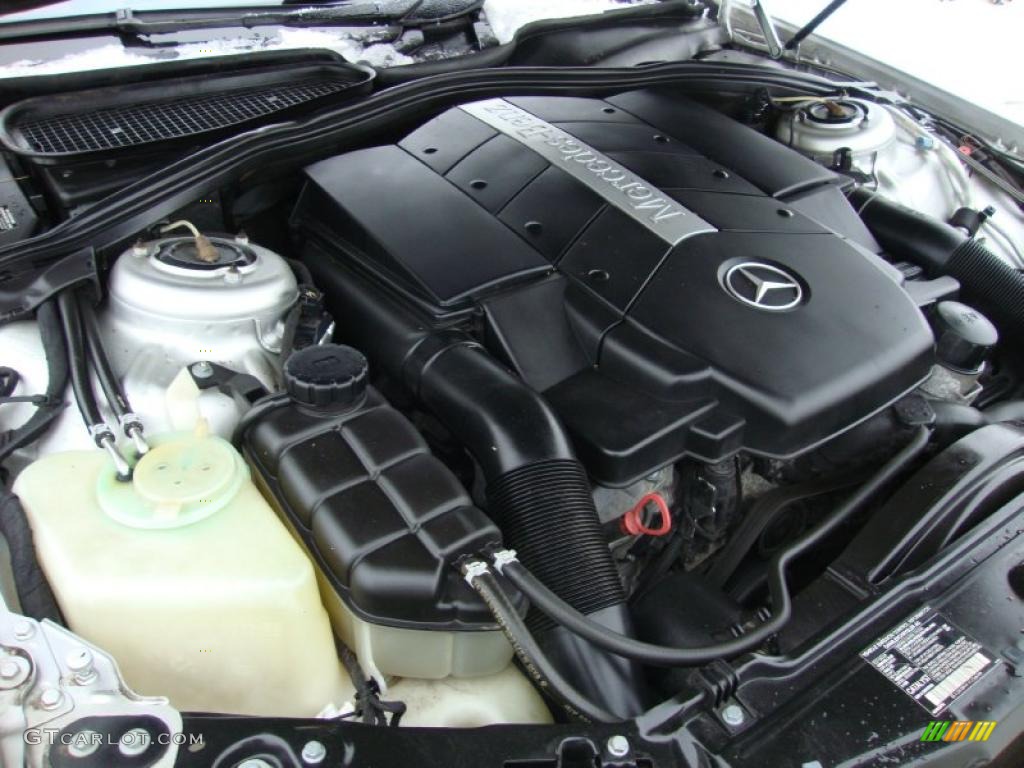 2001 Mercedes-Benz S 430 Sedan 4.3 Liter SOHC 24-Valve V8 Engine Photo #44575825