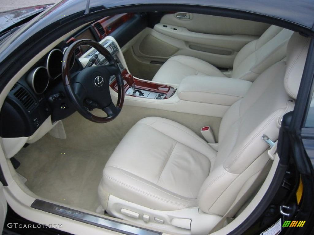 Ecru Interior 2007 Lexus SC 430 Convertible Photo #44578205