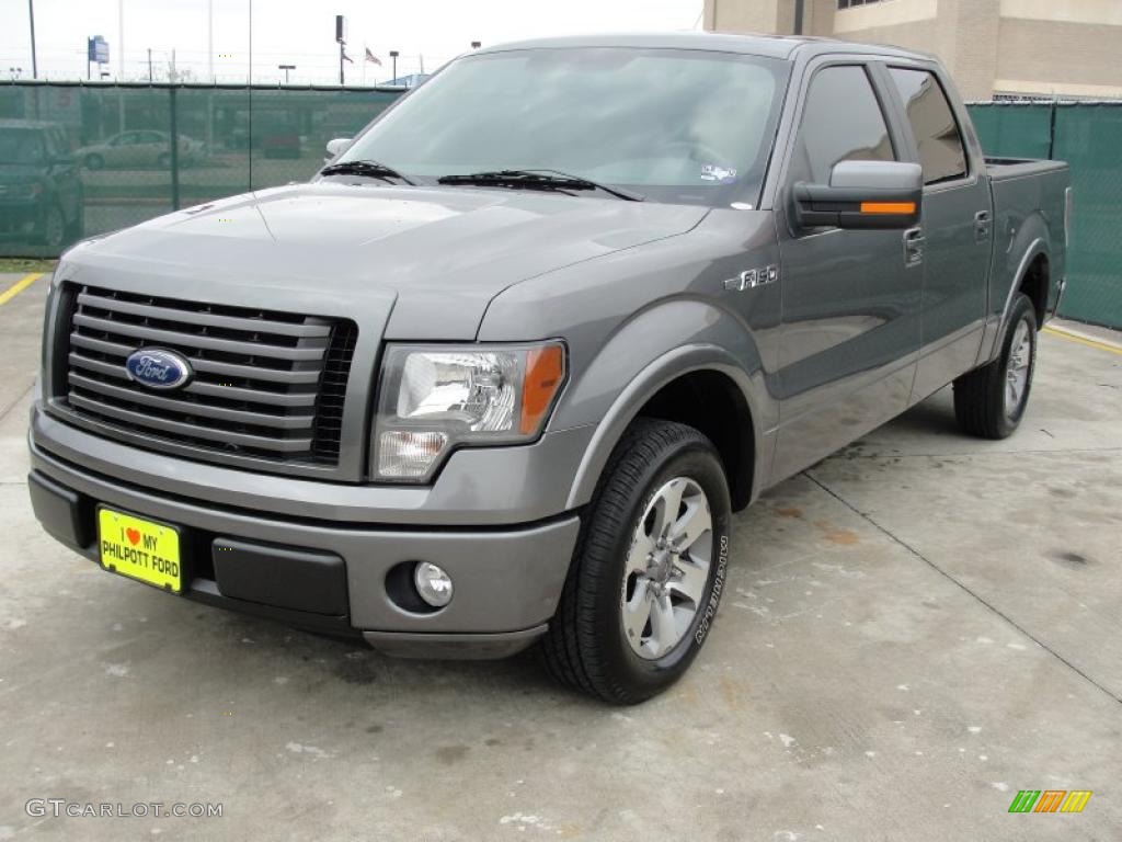 2010 F150 FX2 SuperCrew - Sterling Grey Metallic / Black photo #7