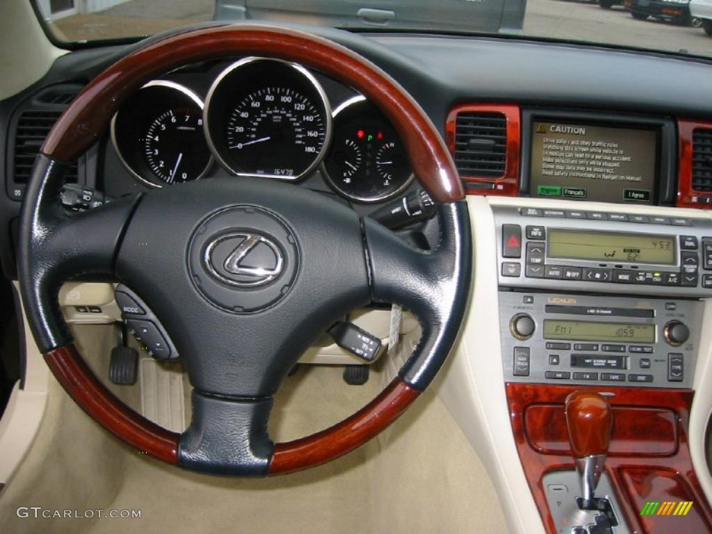 2007 Lexus SC 430 Convertible Ecru Dashboard Photo #44578219