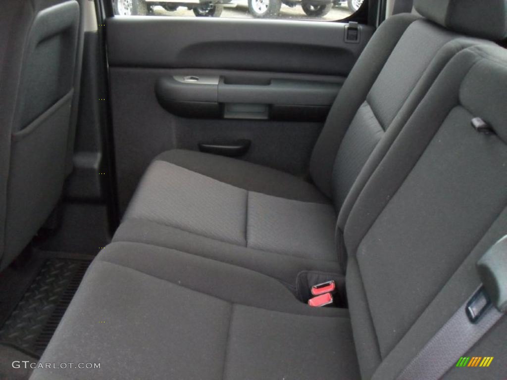 2011 Silverado 1500 LS Crew Cab - Sheer Silver Metallic / Dark Titanium photo #12