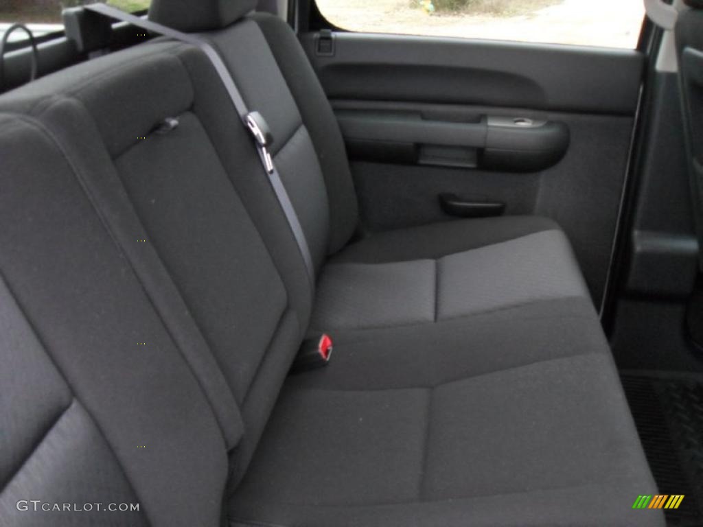 2011 Silverado 1500 LS Crew Cab - Sheer Silver Metallic / Dark Titanium photo #16
