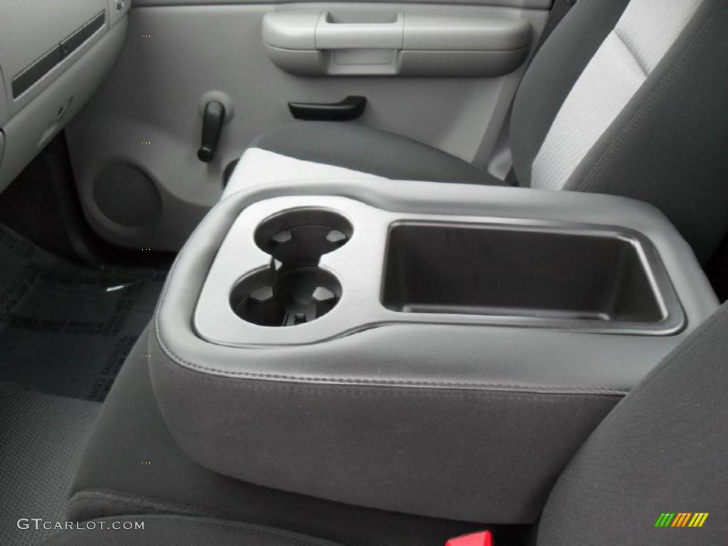 2008 Sierra 1500 Regular Cab - Fire Red / Dark Titanium photo #10