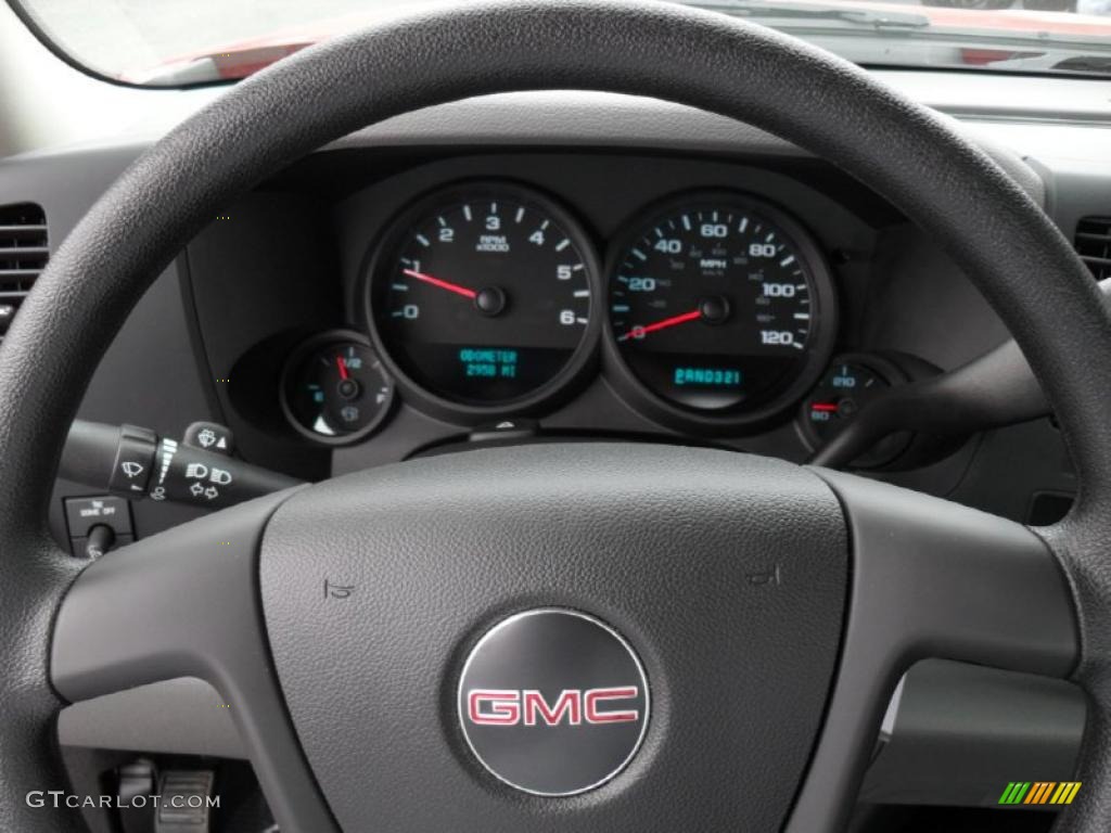 2008 Sierra 1500 Regular Cab - Fire Red / Dark Titanium photo #12