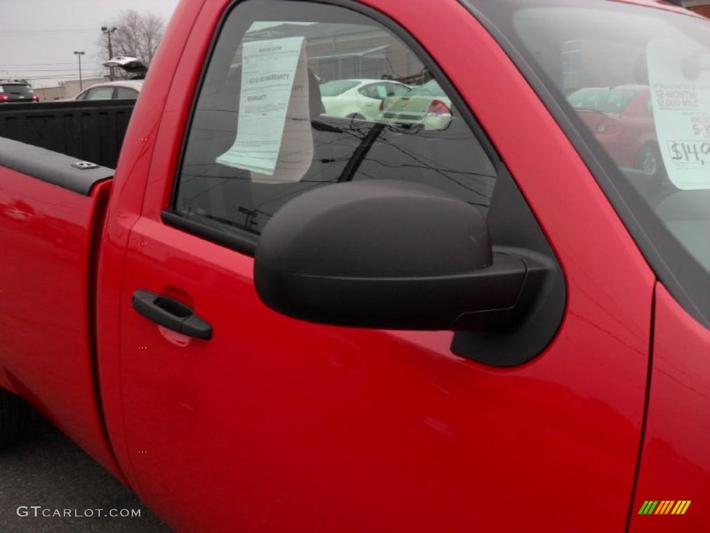 2008 Sierra 1500 Regular Cab - Fire Red / Dark Titanium photo #19