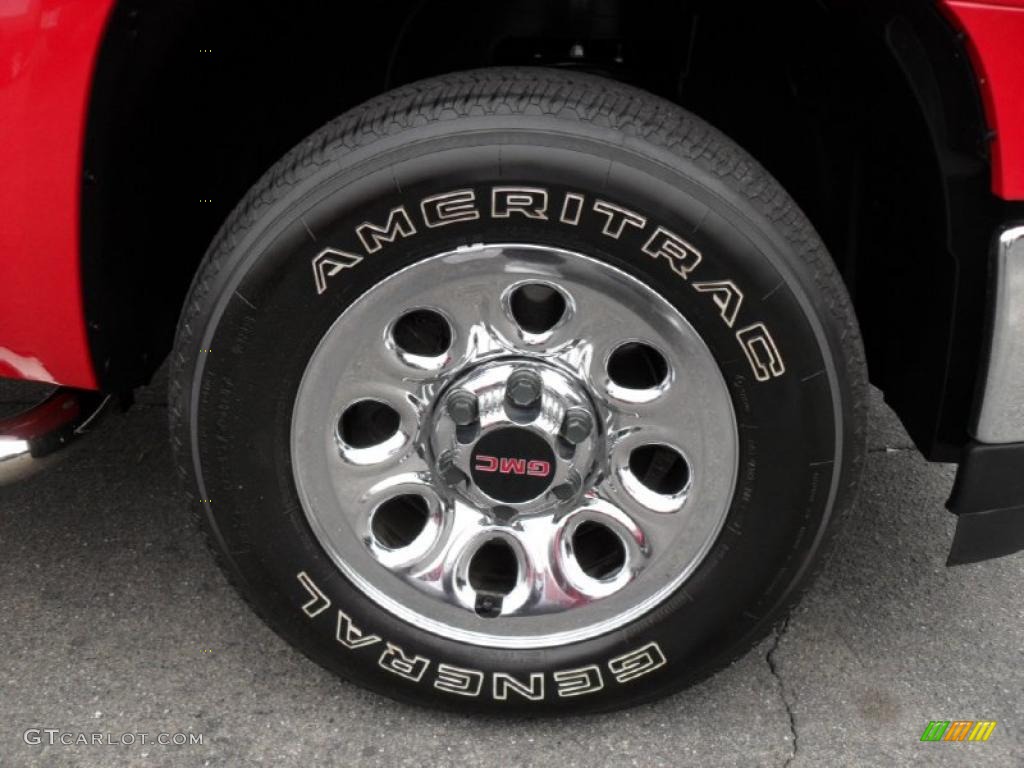 2008 Sierra 1500 Regular Cab - Fire Red / Dark Titanium photo #20