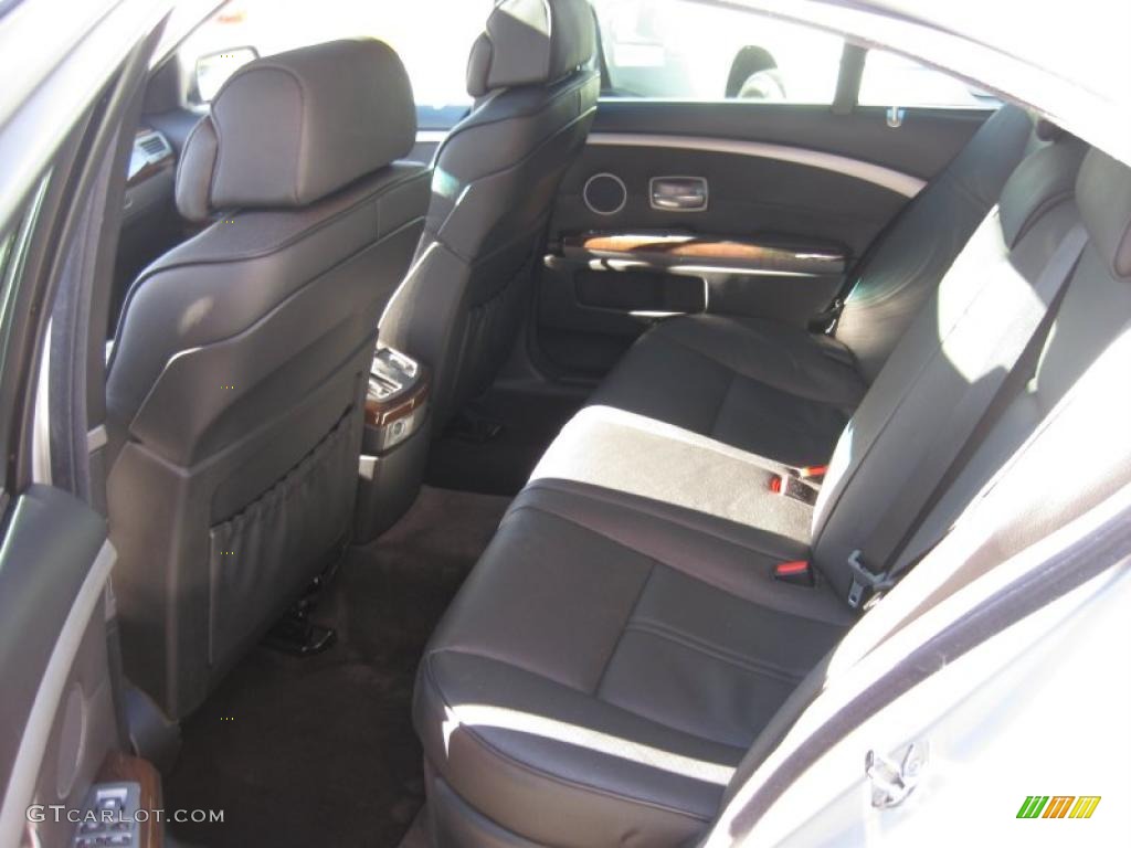 2006 7 Series 750i Sedan - Titanium Silver Metallic / Black/Black photo #20