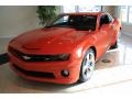 Inferno Orange Metallic - Camaro SS Coupe Photo No. 1