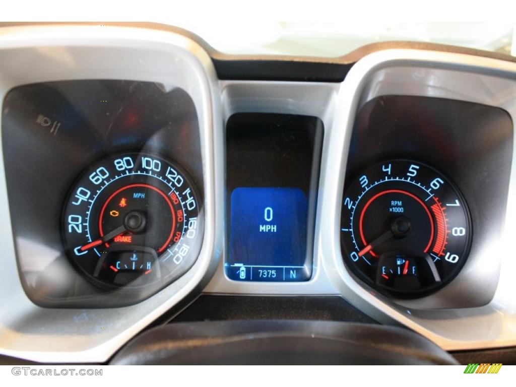2010 Chevrolet Camaro SS Coupe Gauges Photo #44580629