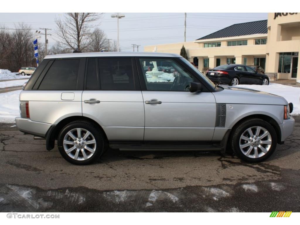 2006 Range Rover Supercharged - Zambezi Silver Metallic / Charcoal/Jet photo #6