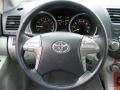 Ash Gray 2008 Toyota Highlander Limited Steering Wheel