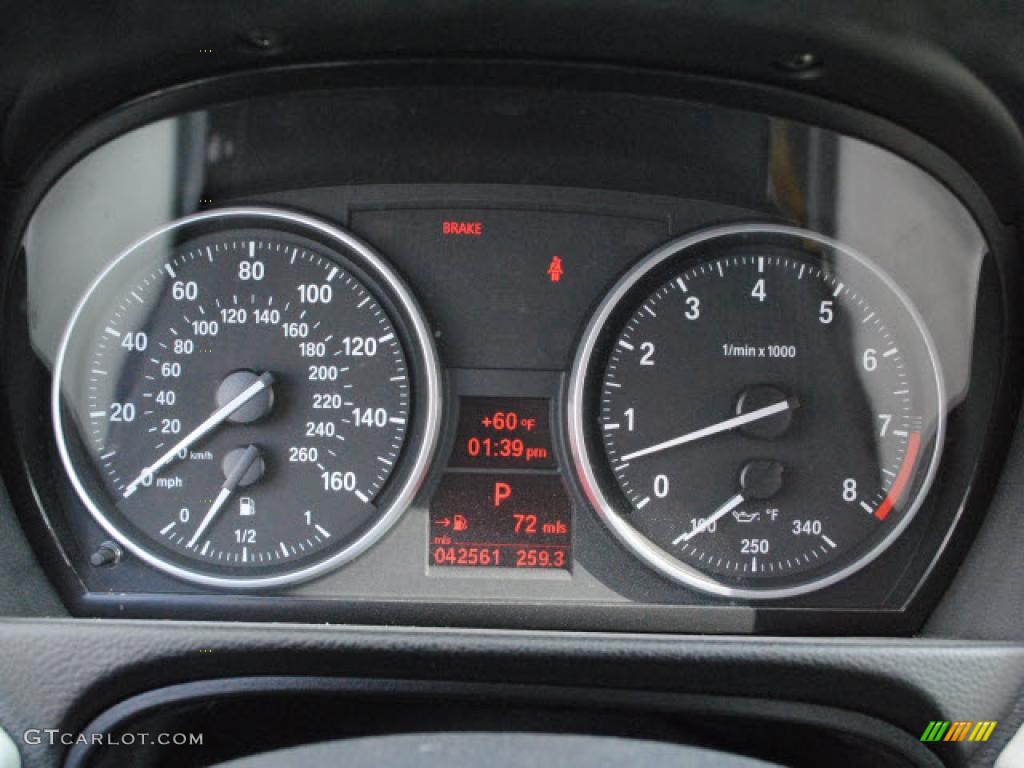 2007 3 Series 335i Coupe - Montego Blue Metallic / Grey photo #17