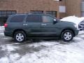 2008 Timberland Green Mica Toyota Sequoia Limited 4WD  photo #2