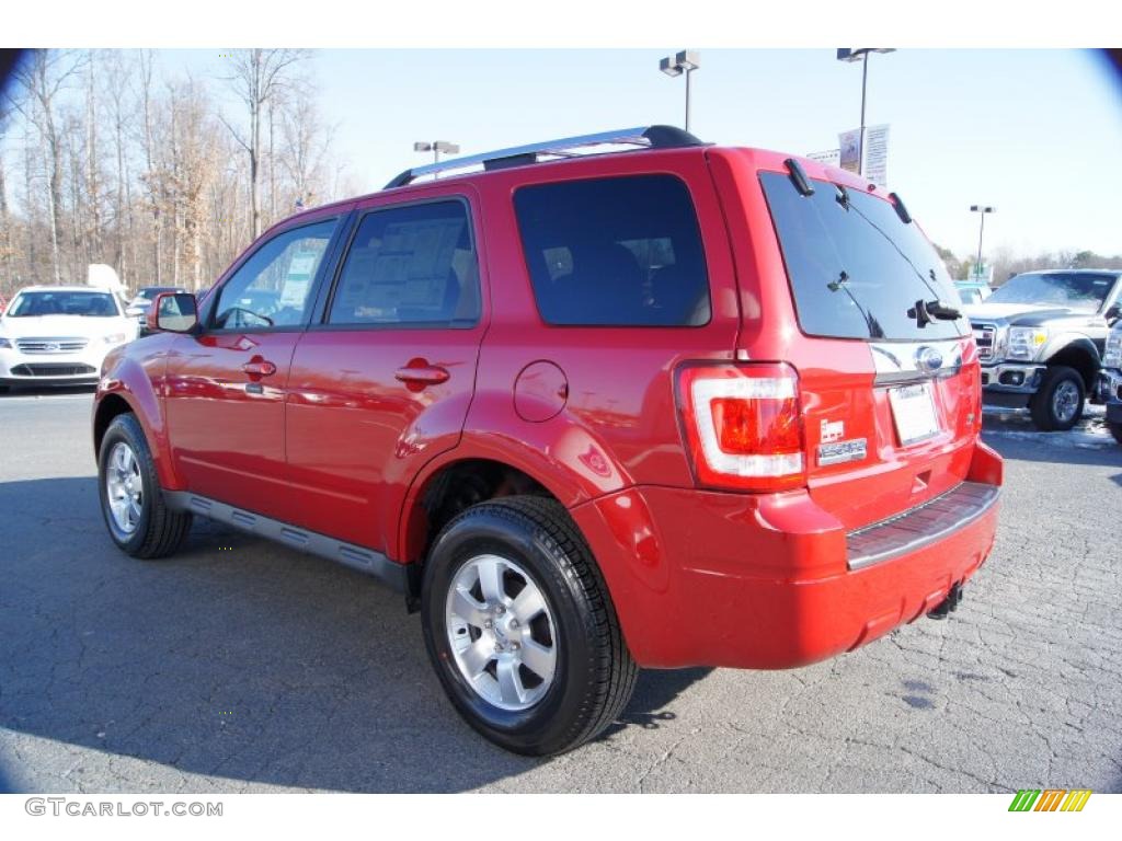 2010 Escape Limited V6 - Sangria Red Metallic / Charcoal Black photo #40