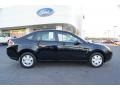 2011 Ebony Black Ford Focus S Sedan  photo #2