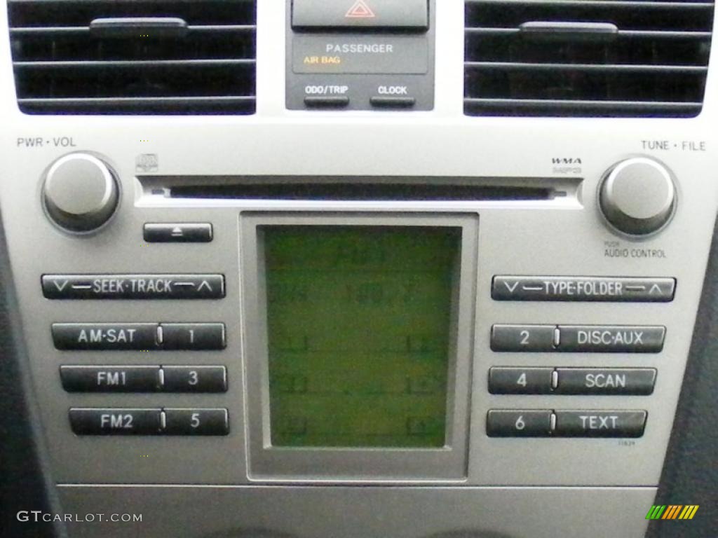 2010 Yaris Sedan - Pacific Blue Metallic / Bisque photo #18