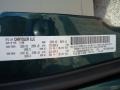 PPL: Melbourne Green Pearl 2009 Chrysler Town & Country Touring Color Code
