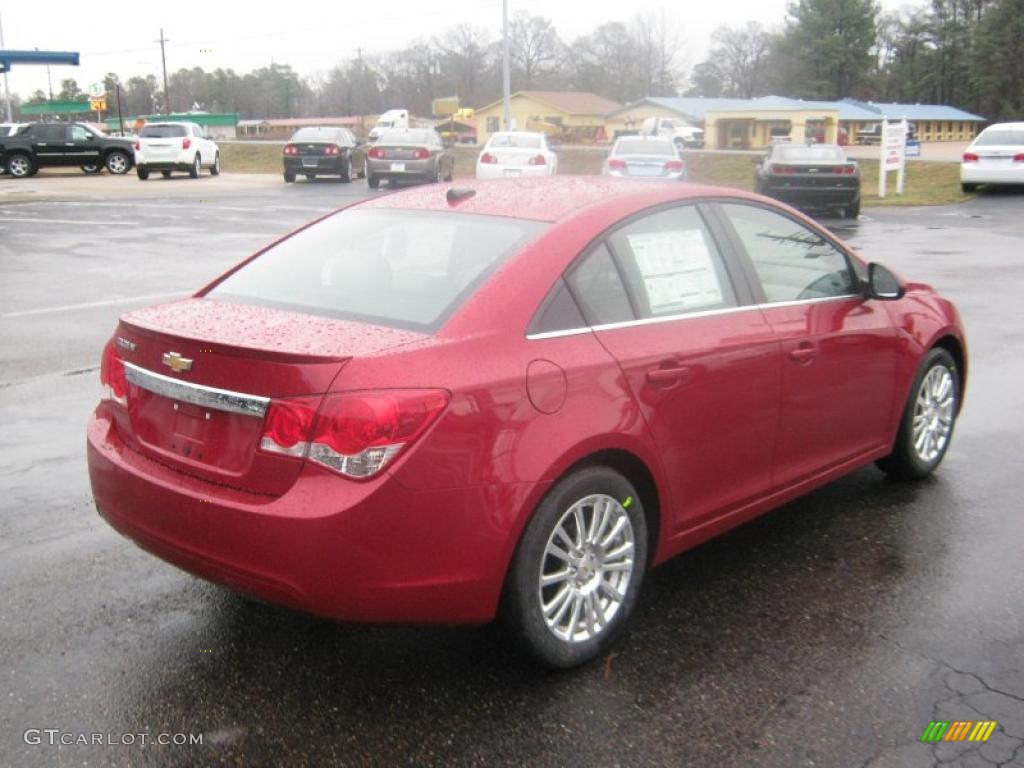 Crystal Red Metallic Tintcoat 2011 Chevrolet Cruze ECO Exterior Photo #44585225