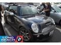 2005 Jet Black Mini Cooper S Convertible  photo #1