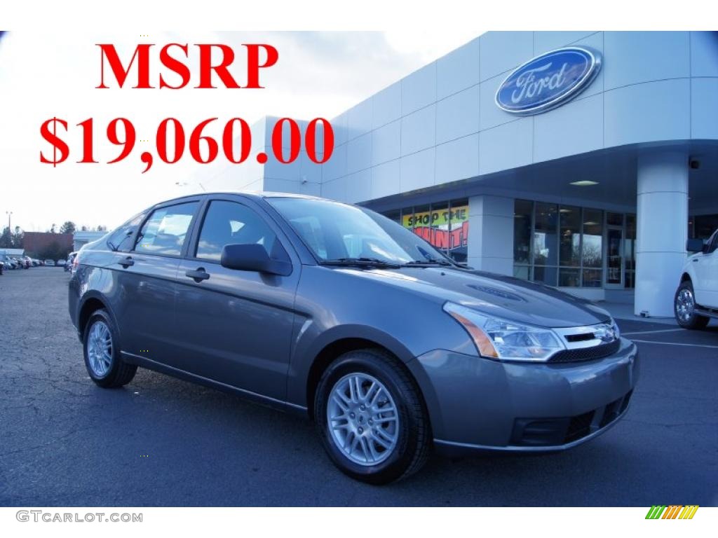 Sterling Gray Metallic Ford Focus