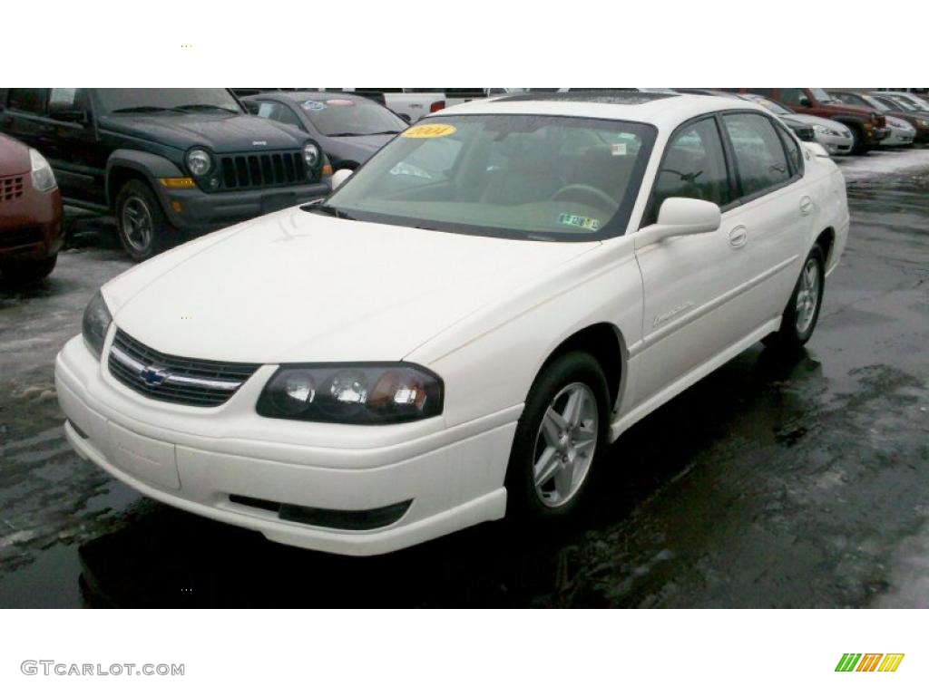 2004 Impala LS - White / Neutral Beige photo #1