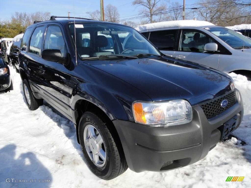 True Blue Metallic 2004 Ford Escape XLS V6 4WD Exterior Photo #44586895