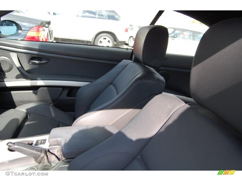 2008 3 Series 328i Convertible - Titanium Silver Metallic / Black photo #4