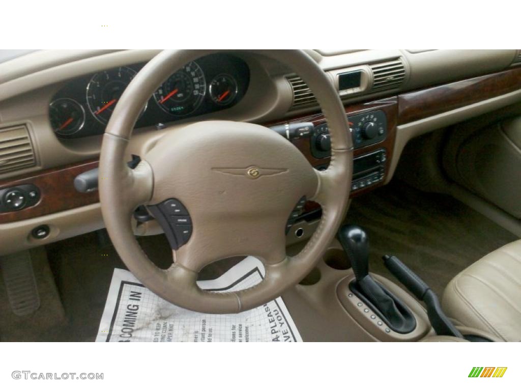 Sandstone Interior 2002 Chrysler Sebring LXi Convertible Photo #44587274