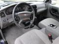 Dark Graphite 2002 Ford Ranger XLT Regular Cab Interior Color