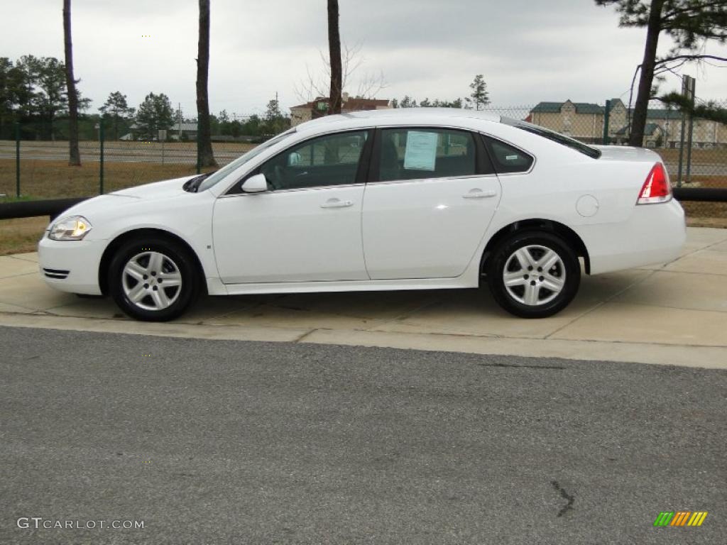 2010 Impala LS - Summit White / Ebony photo #7