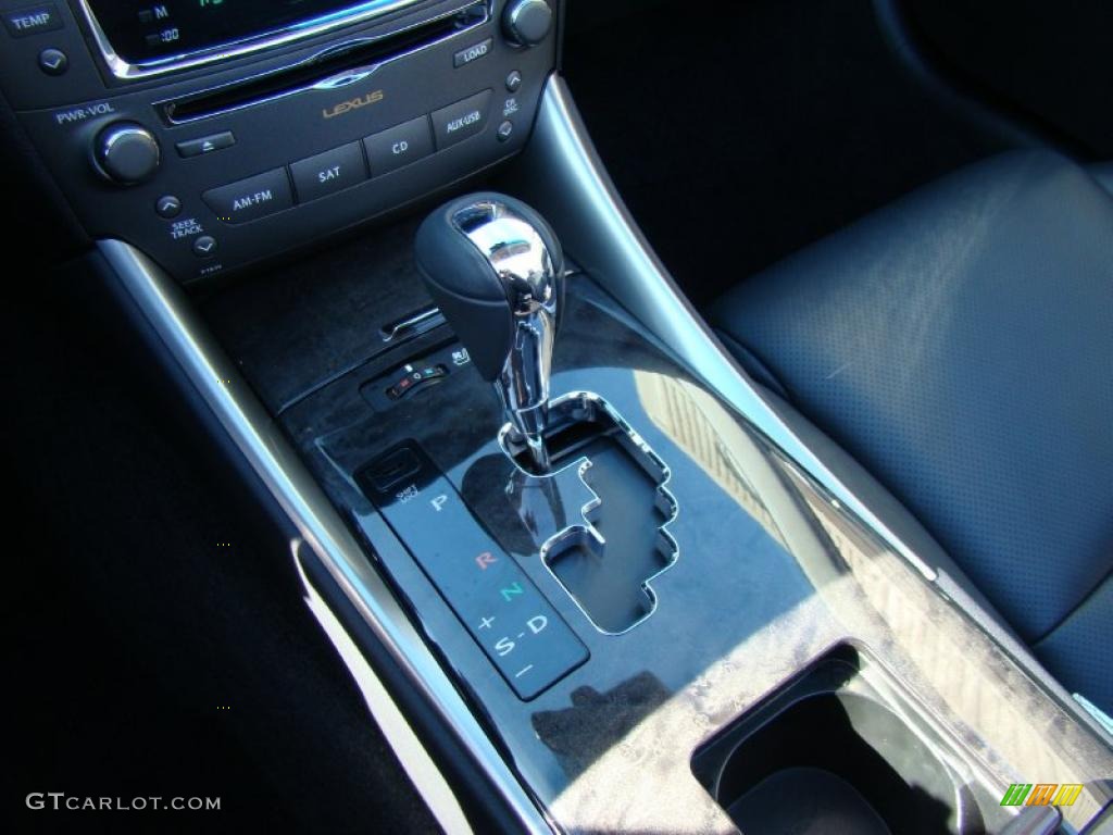 2010 Lexus IS 250C Convertible 6 Speed Paddle-Shift Automatic Transmission Photo #44591227