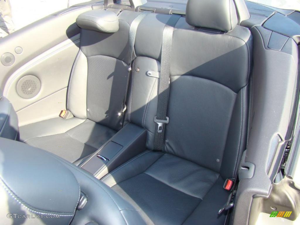 Black Interior 2010 Lexus IS 250C Convertible Photo #44591247