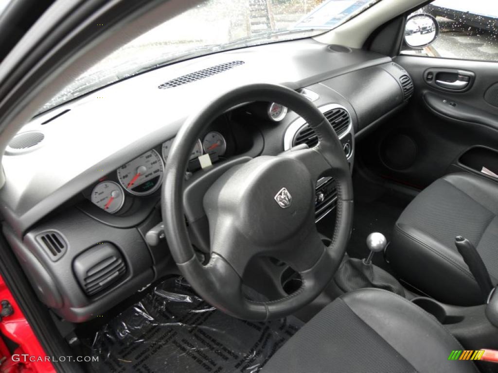 Dark Slate Gray Interior 2004 Dodge Neon SRT-4 Photo #44591799