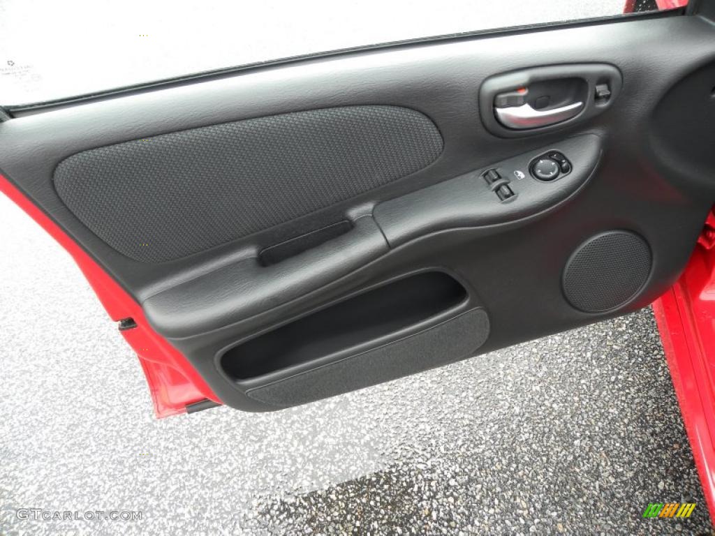 2004 Dodge Neon SRT-4 Dark Slate Gray Door Panel Photo #44591853