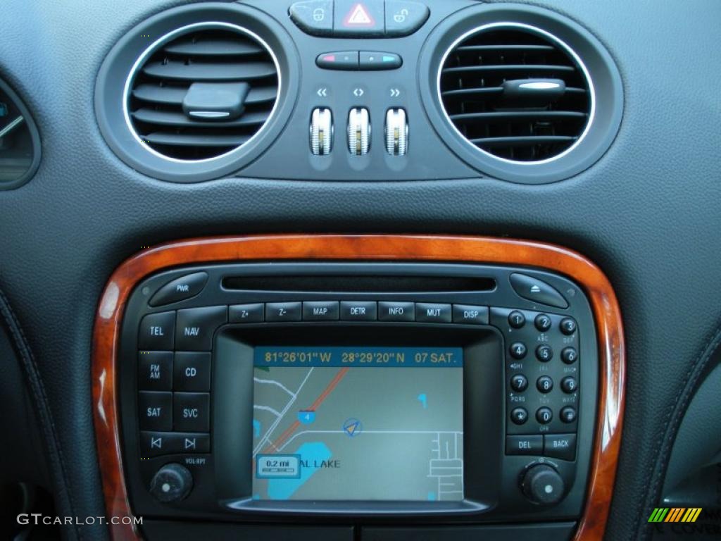 2004 Mercedes-Benz SL 500 Roadster Navigation Photo #44592367