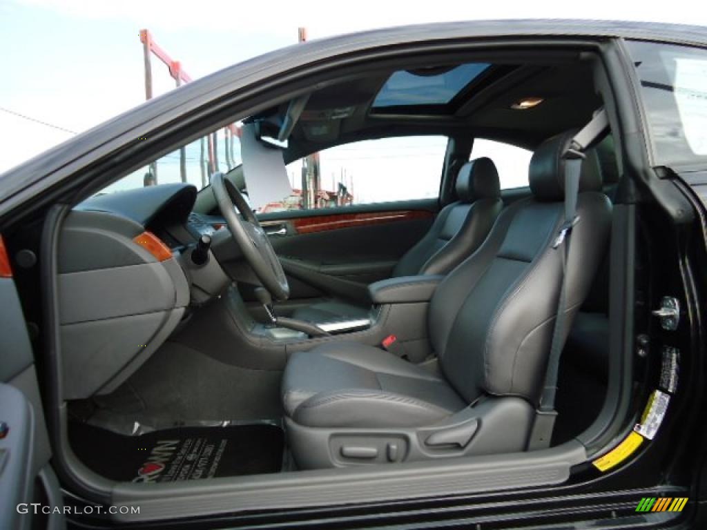 Dark Charcoal Interior 2007 Toyota Solara SLE V6 Coupe Photo #44593580