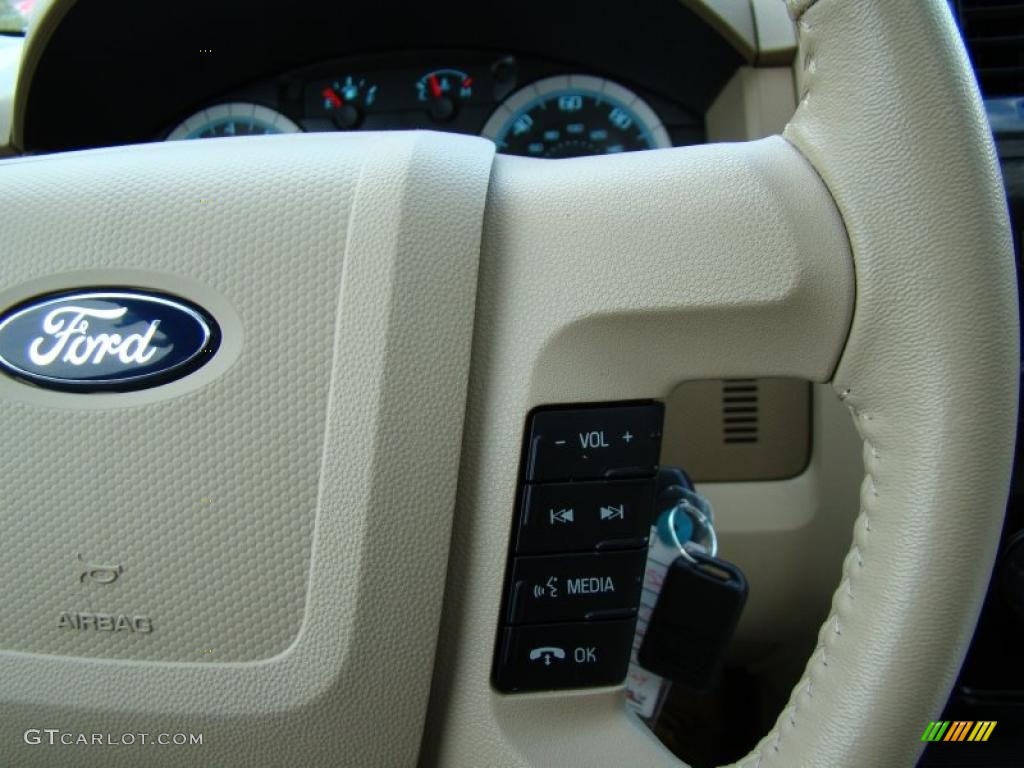2010 Escape Limited 4WD - White Suede / Camel photo #27